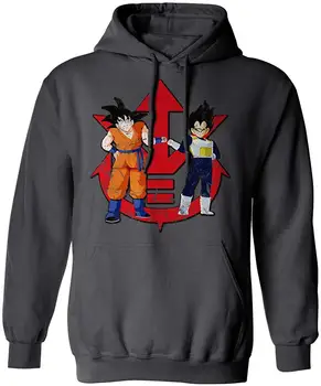 

New Graphic Shirt Goku Saiyan Anime Brothers Novelty Tee Dragon Men's Hoodie Hooded Sweatshirt Men Women Hoodie Sweatshirt