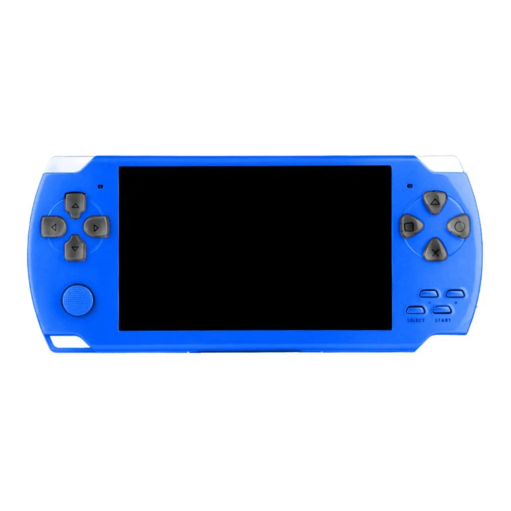 blue P3000-8G 4,3 дюймов Большой экран портативная игровая консоль ностальгический классический игровой автомат 8G памяти ретро аркадная - Цвет: blue