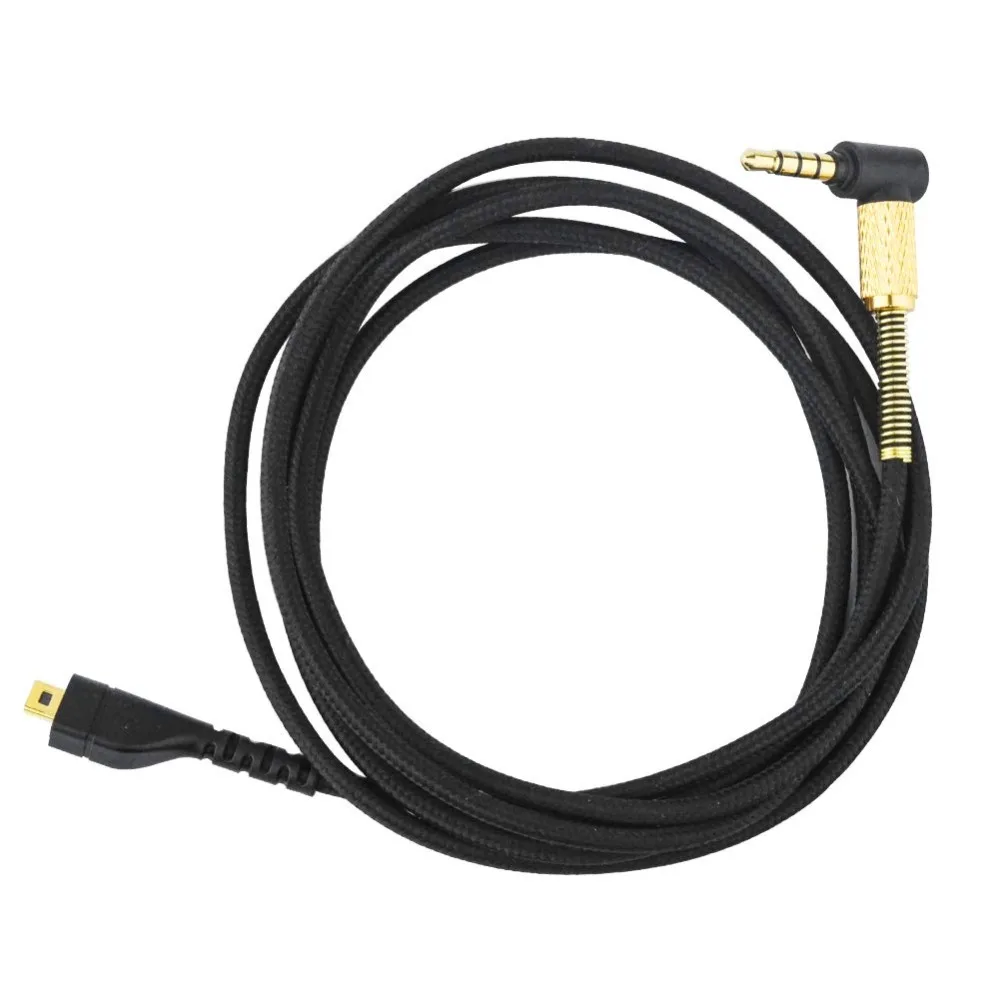 OFC Replacement Nylon Braided Cable Extension Cord for SteelSeries Arctis 3 5 7 Pro Wired Wireless Gaming Headphones Headsets