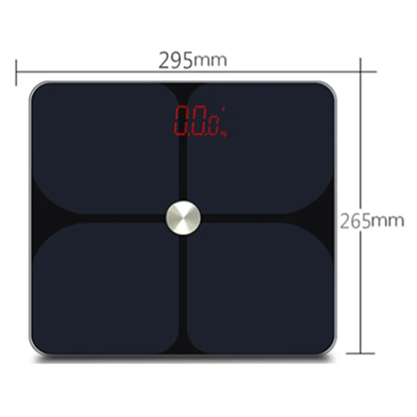 

LED Digital Body Fat Scale Bathroom Wireless Weight Scale Body Composition Analyzer Electronic Weight Bathroom Balance Bluetoo