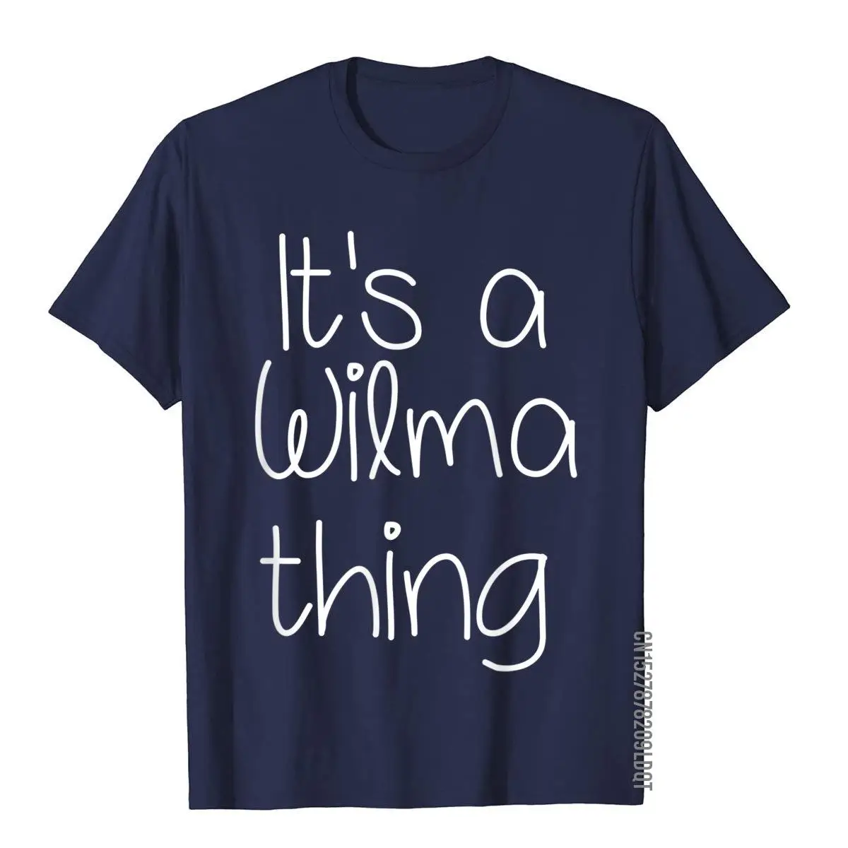 IT'S A WILMA THING Funny Birthday Women Name Gift Idea T-Shirt__B12953navy