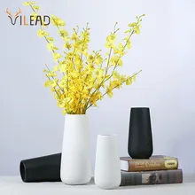 Vilead керамическая ваза для цветов статуэтки современный цветок