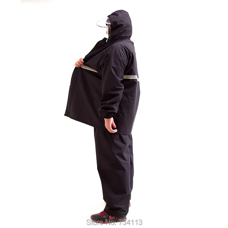 Дождевики больших размеров 6XL/5XL плащ для супер толстых парней максимальная Талия