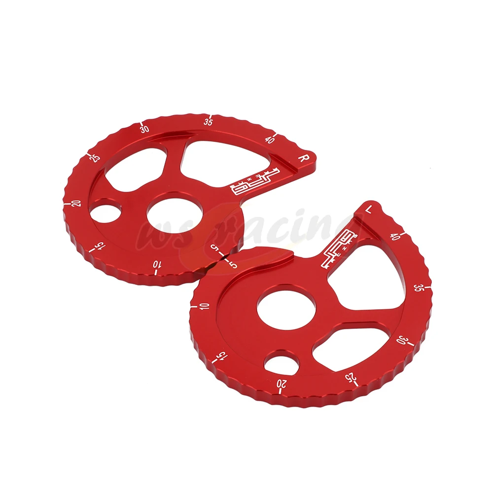 ЧПУ красный регулятор цепи для Honda CRF150F CRF230F 2003-2017 CRF230L 2006-2010 CRM250 AR XLR250R XR250R XR250L XR400R