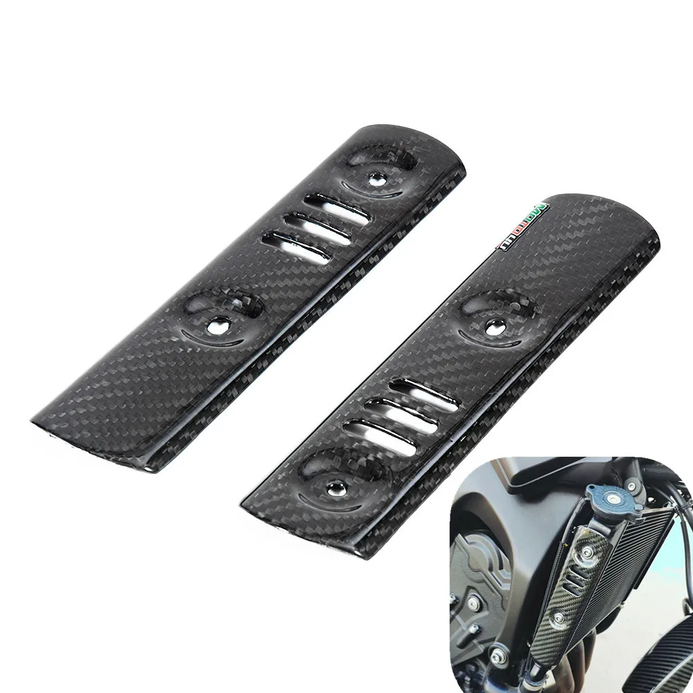 

100% Carbon Fiber Radiator Side Covers Left&Right Side Panels Motorcycle Accessories For YAMAHA XSR900 XSR 900 2017 2018 2019