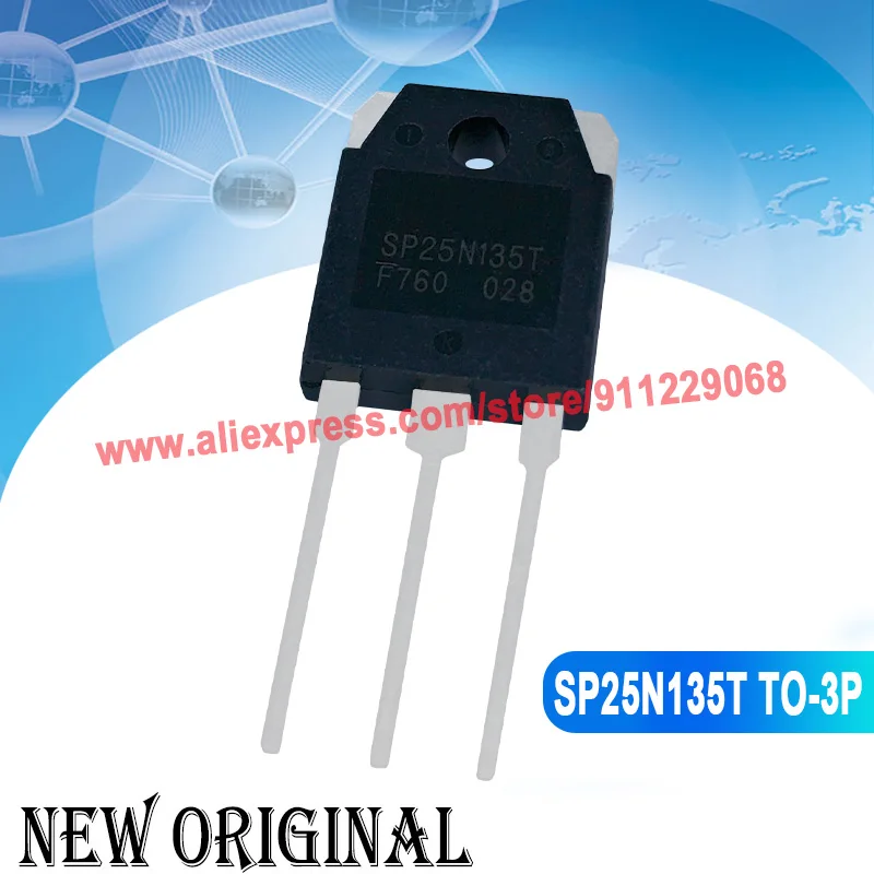 5-Pieces-SP25N135T-TO-3P-IGBT-NS4603-300V-60A-K1518-2SK1518-500V-20A ...