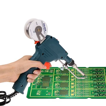 

60W Adjustable Soldering Iron Suit Puller Tools Internal Heat Type Portable Handheld Electric Iron Kit Repair Tool Hand Held