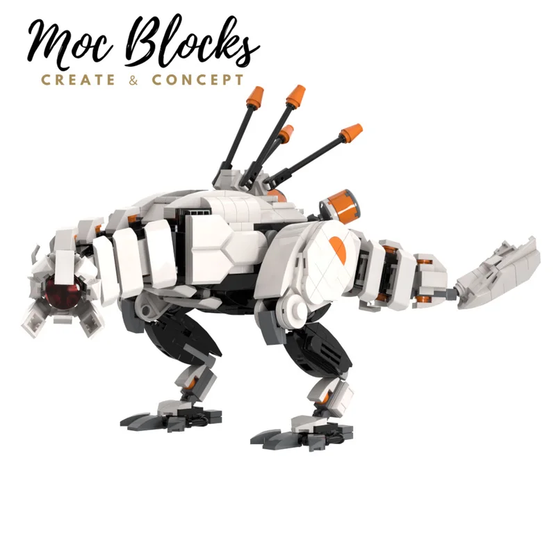 Коллекция строительных блоков MOC thunderjaшеный модель Zero-Dawn игрушки для детей