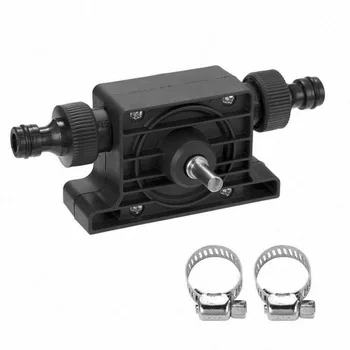 

Portable Electric Drill Pump Sinks Aquariums Pool Self Priming Transfer Pumps Oil Fluid Water Pump Hose Clamps Connectors Set