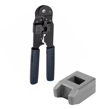 

Screwdriver netizer Degaussing Denetizer netic Practical Pick Up Tool Gray with Cable Crimper