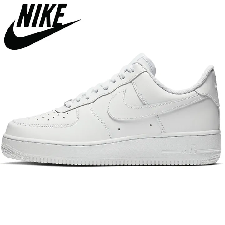 Кроссовки Nike Air Force 1 AF1 мужские/женские, дышащие низкие спортивные  сникерсы, обувь для скейтборда, оригинал - купить по выгодной цене |  AliExpress