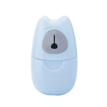

Mini Portable Washing Soap Paper Disposable Outdoor Disinfecting Soap Paper