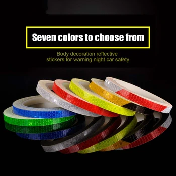 

Bike Reflective Tape Fluorescent MTB Bicycle Cycling MTB Reflective Stickers Adhesive Tape Bike Stickers Bicycle Accessories
