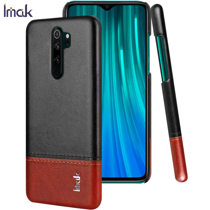 Redmi Note 8 Pro Note8 Роскошная задняя крышка IMAK лаконичный кожаный чехол для Funda Xiaomi Redmi Note 8 Pro Чехол Redmi Note 8 чехол