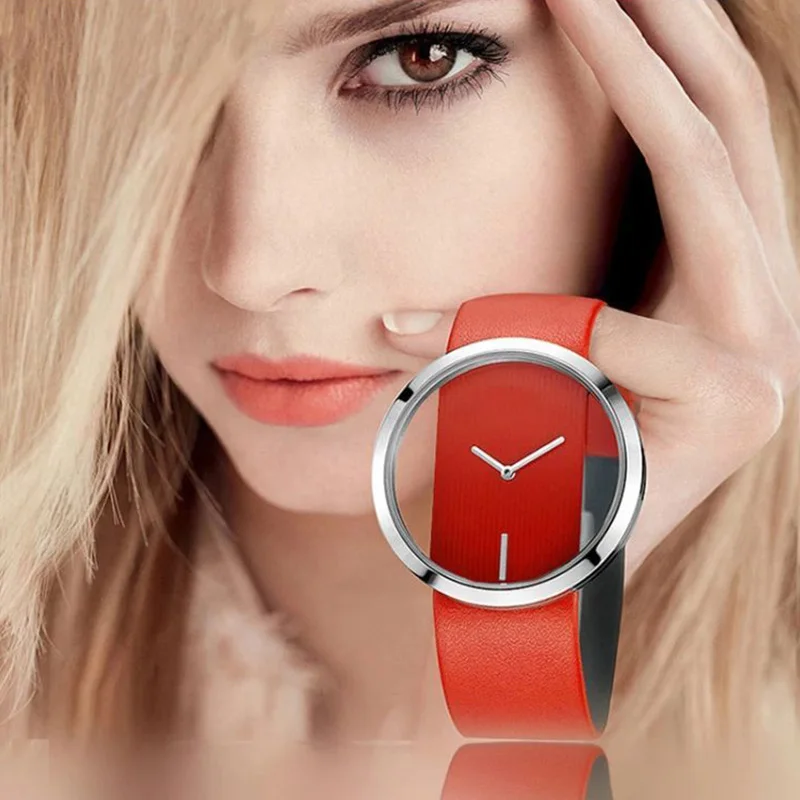 

New brand fashion ladies watch noble leather personality female quartz watch ladies thin casual straw table Reloj Mujer 2019