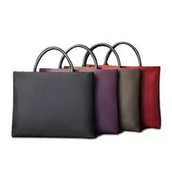 Большой Вместительный мужской деловой кожаный портфель для ноутбука Повседневная мужская сумка через плечо портфель для компьютера