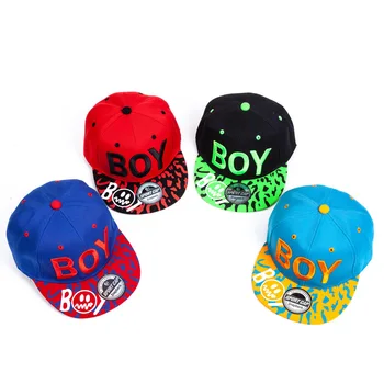 

Children Snapback Baseball Cap Bone For Boys Girls Hip Hop Caps Kids four seasons Hats Fashion Sun Hat