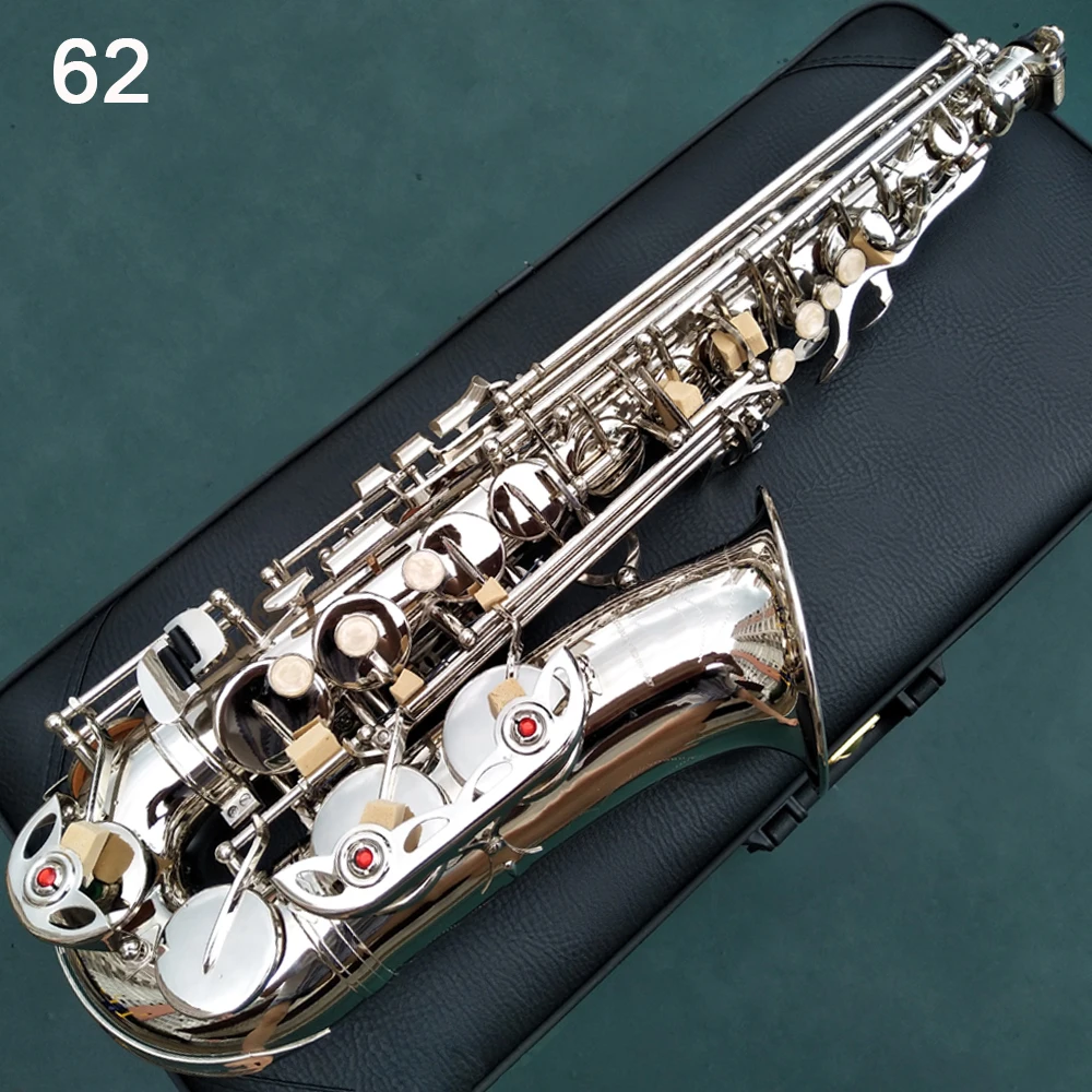 Японский саксофон Alto NAIPUTESI NT-62 профессиональный 62 альт саксофон Заказная серия саксофон никелевый с мундштуком тростник шейный чехол