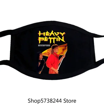 

Heavy Pettin Rock Aint Dead Mask Black Sizes S 5Xl 100 Cotton Washable Reusable Mask