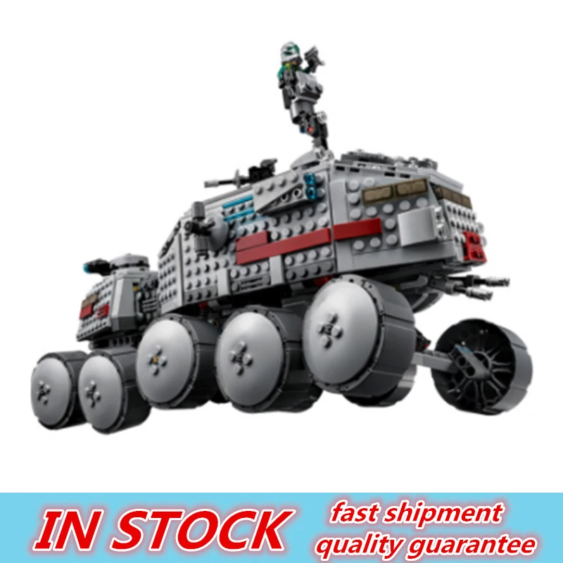 

05031 933Pcs Clone Turbo Tank 75151 Building Blocks Bricks Compatible with 75151 Children Toys Gifts