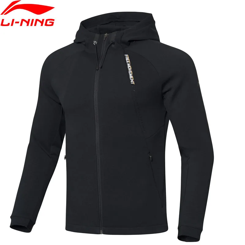 

Li-Ning Men Training Series Sweater 78.5% Cotton 14.5% Polyester 7% Spandex Regular Fit LiNing Sports Hoodies AWDP461 CJAS19