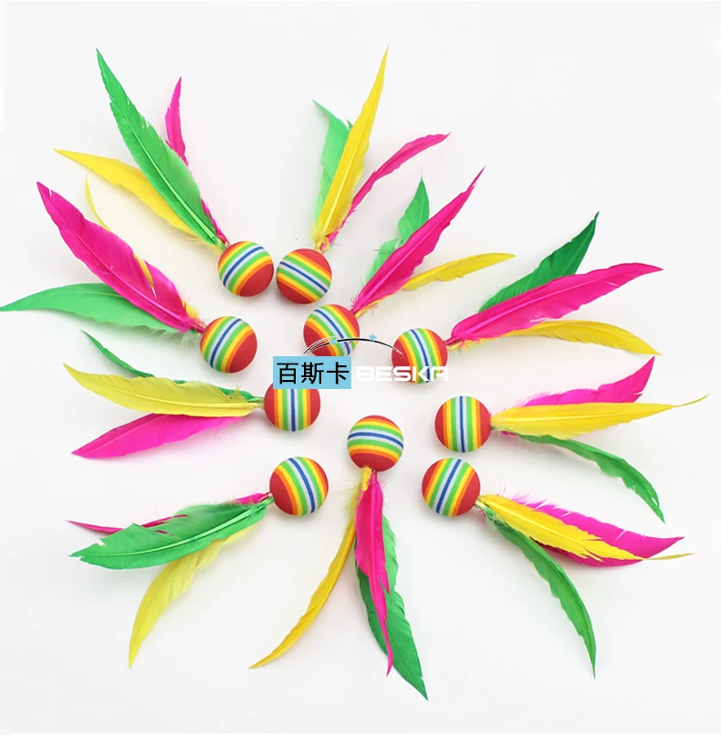 Big Head Ball Big Head Header Ball High Elastic Big Head Shuttlecock Children Entertainment Cricket Sponge Ball 10 PCs