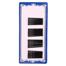 Новые женские модные волнистые заколки-бабочки для волос, свадебные/вечерние/Повседневные 4,5 см/1,8 дюйма, упаковка из черного предмета