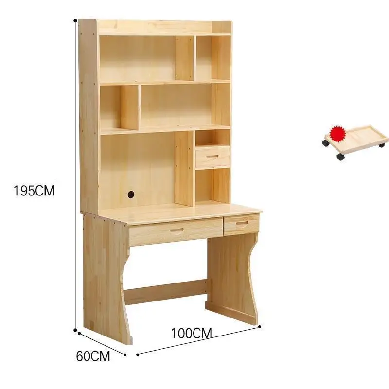 Офисные Escritorio Mueble стенд Tafel Para тетрадь кровать стол потертый шик деревянный компьютер Меса ноутбук Tablo с книжной полкой