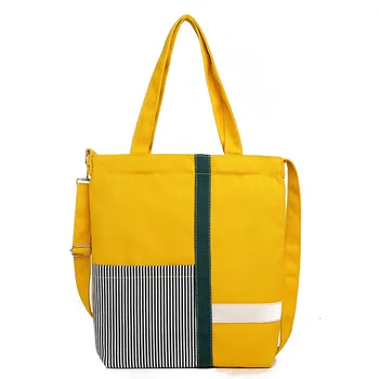 

Ougger Women Large Capacity Shoulder Crossbody Ladies Bags Handbags Casual High Quality Shopping Canvas Bag with Zipper