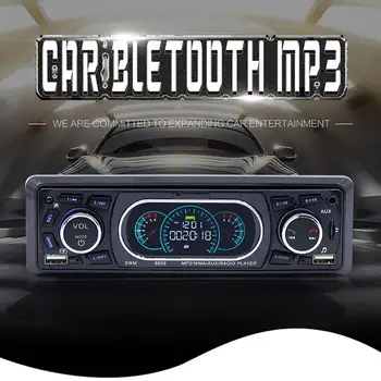

Car MP3 Player Stereo Audio Remote Control MP3 Player 1 Din AUX/TF/USB FM Bluetooth Car Radio Vehicle Accessories