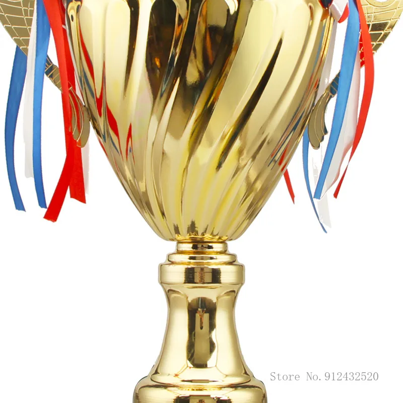 Customized Metal Trophy, Large and Commercial, Football and Basketball, Souvenir, Universal Big Trophies, Souvenir Cup, 1Pc