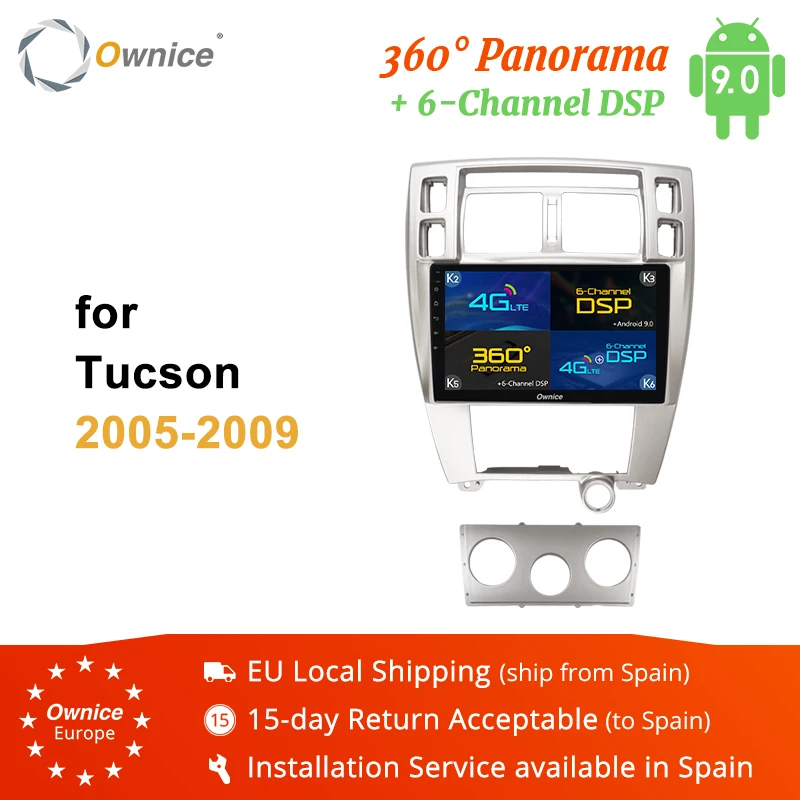 Ownice K3 K5 K6 2 Din Android 9 0 автомобиль радио Bluetooth навигация GPS dvd для Hyundai Tucson 2005 - 2009 4