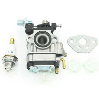 

1pc Carburetor+1pc Gasket+2pc Bubble+1pc Spark Plug For Shindaiwa Dh230 Dh231 Hedge Trimmer Replacement Parts