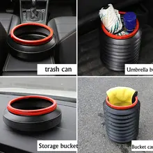 Автомобильная Складная бочка для мусора для SsangYong Actyon Turismo Rodius Rexton, Korando Kyron Musso Sports XLV Tivolan LIV-2 XAVL