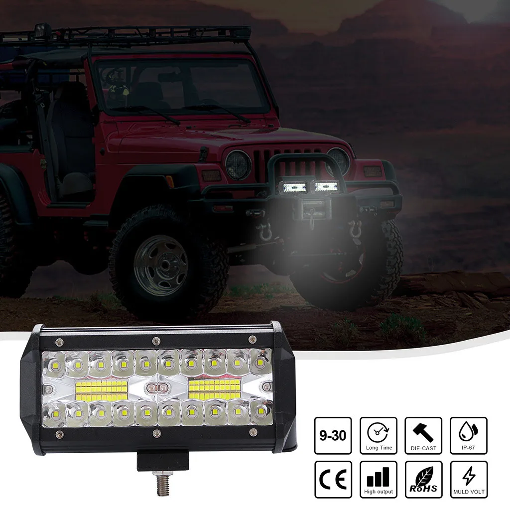 CARPRIE автомобильные лампы для передних фар 7in светодиодный свет бар 200 Вт Offroad