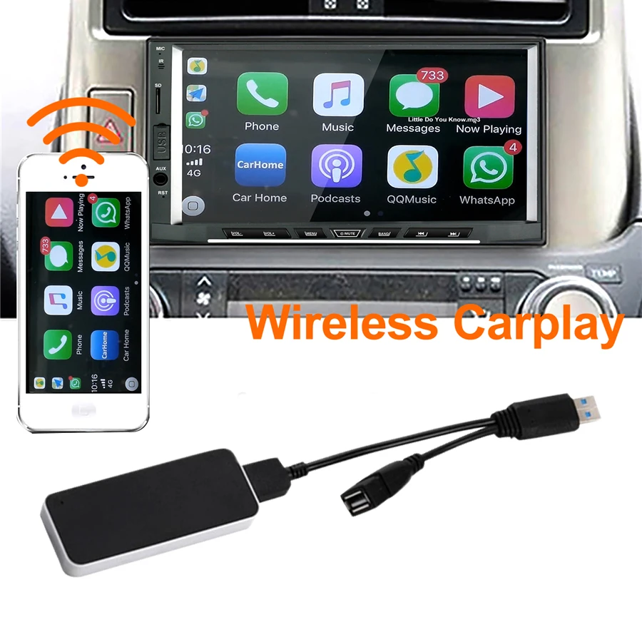 

Wireless Smart Link Apple Carplay USB Dongle for Android Navigation Player Android Iphone