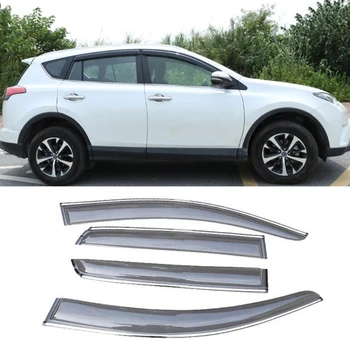 

CEYUSOT FOR Window Visor NEW Toyota RAV4 XA50 2019 2020 Weather Shield Window waterproof Visor Toyota RAV4 accessories 4 pcs/set