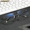 Titanium Frame Ultra Light Memory Super Stretch Temple Anti-fatigue Rimless Reading Glasses 0.75 1 1.5 1.75 2 2.25 To 4 1