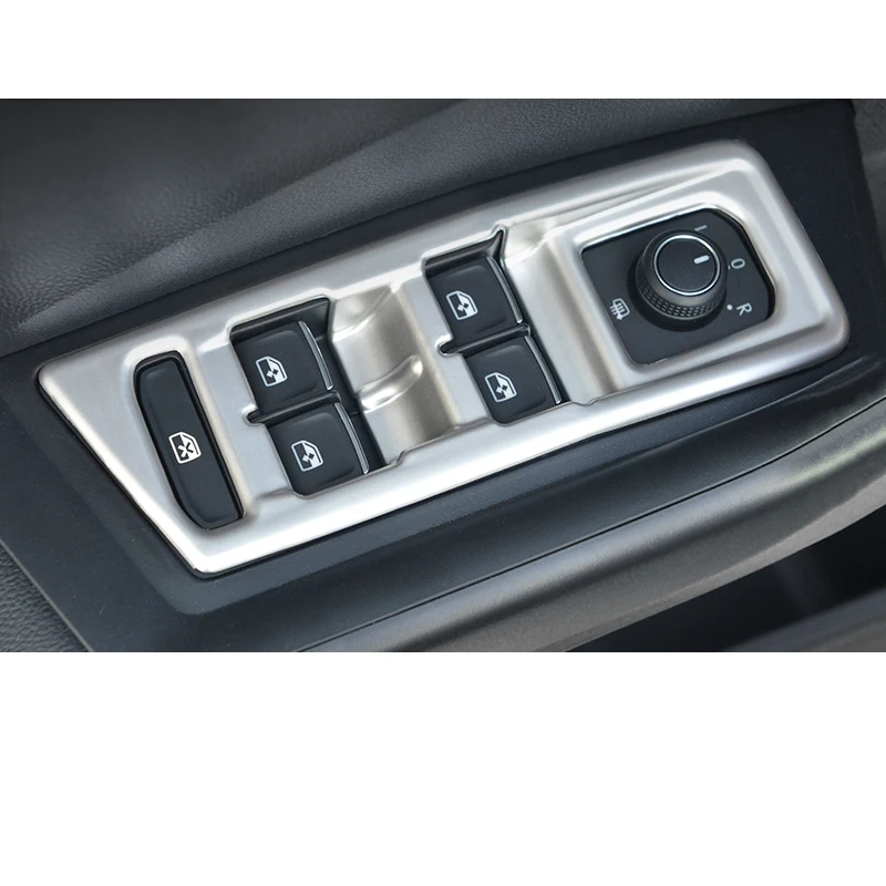 Lsrtw2017 для Volkswagen Vw T roc Автомобильная панель стеклоподъемника хромированные