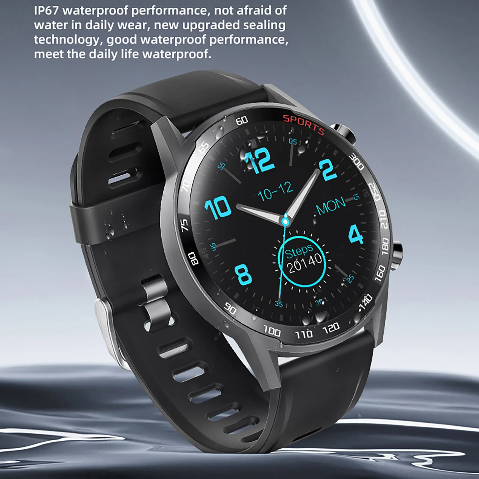 T23 Smart Watch Waterproof Body Temperature Fitness Tracker Bracelet Heart Rate Monitor For Ios Android Men Women #6#g3 | Электроника