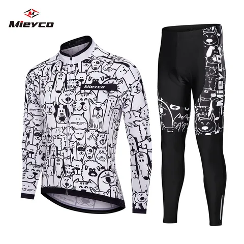 Dry Cycling Jersey Set 2021 Pro Team MTB Bike Clothing Roupa Ciclismo Masculino Race Bicycle Sportswear Two Piece Set Men