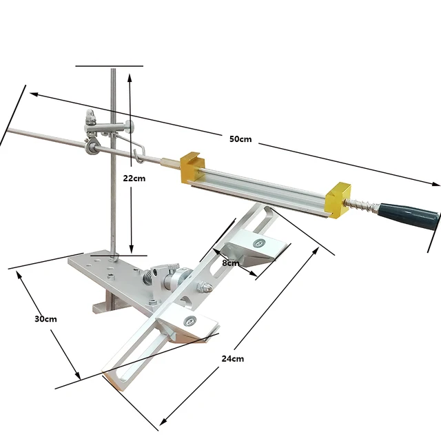 Professzionális Kés-Hegyező Gyémánt Whetstone Élező Rendszerrel 360 Fokos Forgó Mechanizmus-Sytools K6 - Image 6