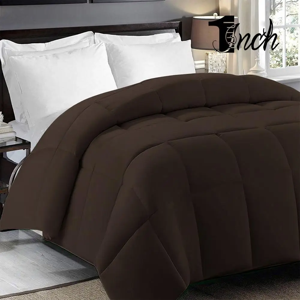 

1inchome soft goose down comforters home textile with lightweight&warm blankets for queen size bed microfiber cover sofa bedroom