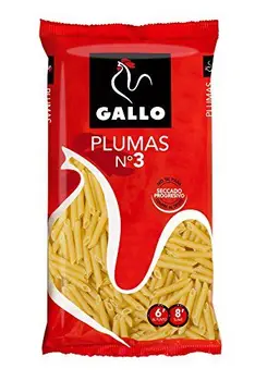 

Gallo - Pasta seca plumas Nº3 - paquete 250 gr