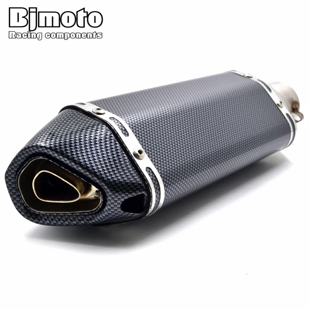 Универсальный мотоцикл Akrapovic выхлоп модифицированный Кроссовый глушитель для Honda CBR125 CBR400 CBR600 CBR100 ATV Dirt Pit Bike