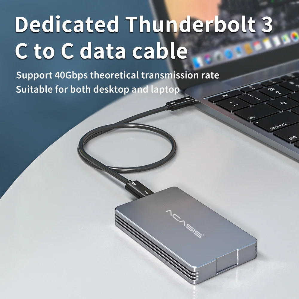 Acasis Thunderbolt Mobile Nvme Enclosure 40Gbps Type