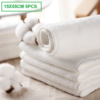 

5PCS/LOT Adult Diaper Inserts Incontinence Disable Washable Reusable Cloth Nappy Big Large Microfiber 3 Layers 15cmx55cm