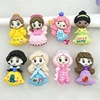 10/20 pcs new resin Lovely little princess girl flat back Cabochon Scrapbook Kawaii DIY Embellishments Accessories D06A ► Photo 2/6