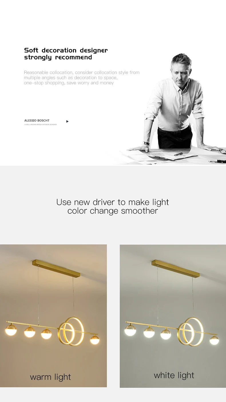 modern crystal chandelier New Modern Nordic Style LED Chandelier For Dining Room Kitchen Living Room Bedroom Pendant Lamp Black Gold Design Hanging Light white chandelier