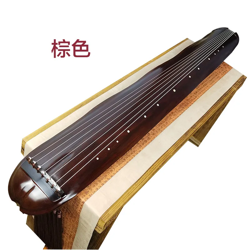 Китайский Guqin банановый лист типа многовековая пихтовая древесина Zither профессиональная коллекция guqin чистый лак рога крем Zither